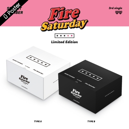 [PRE-ORDER] SECRET NUMBER - 3rd Single Album "Fire Saturday" (Limited Edition)