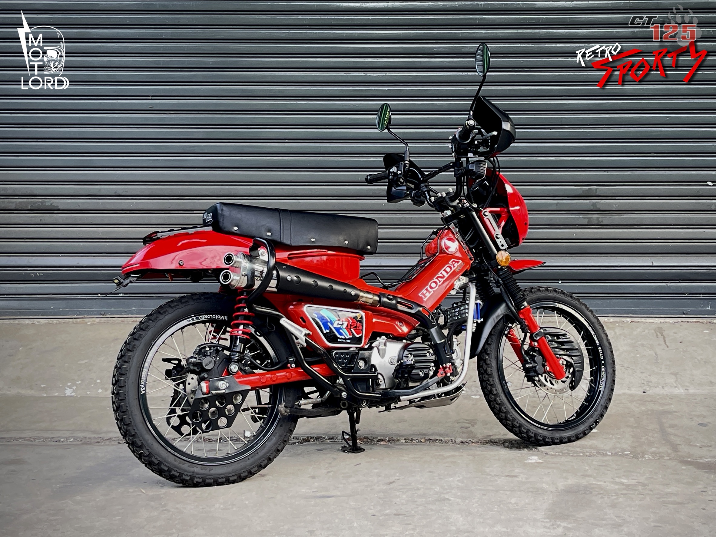MotolordD CT125 Retro Sporty #murazakishop #ท้ายการไฟฟ้า