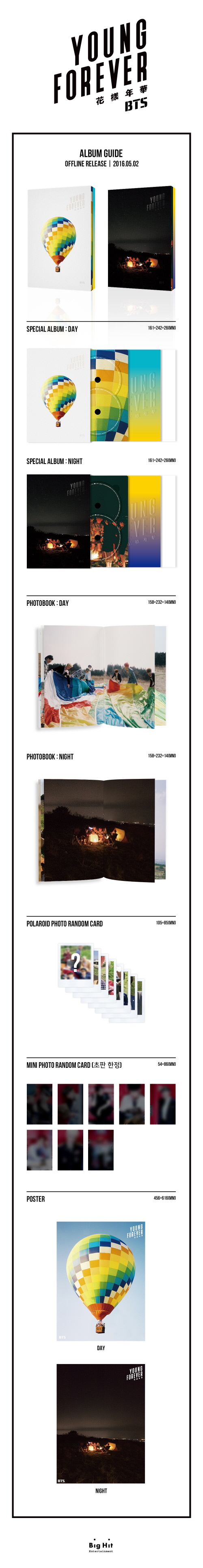 [PRE-ORDER] BTS - Special Album "YOUNG FOREVER" (Night Ver.)