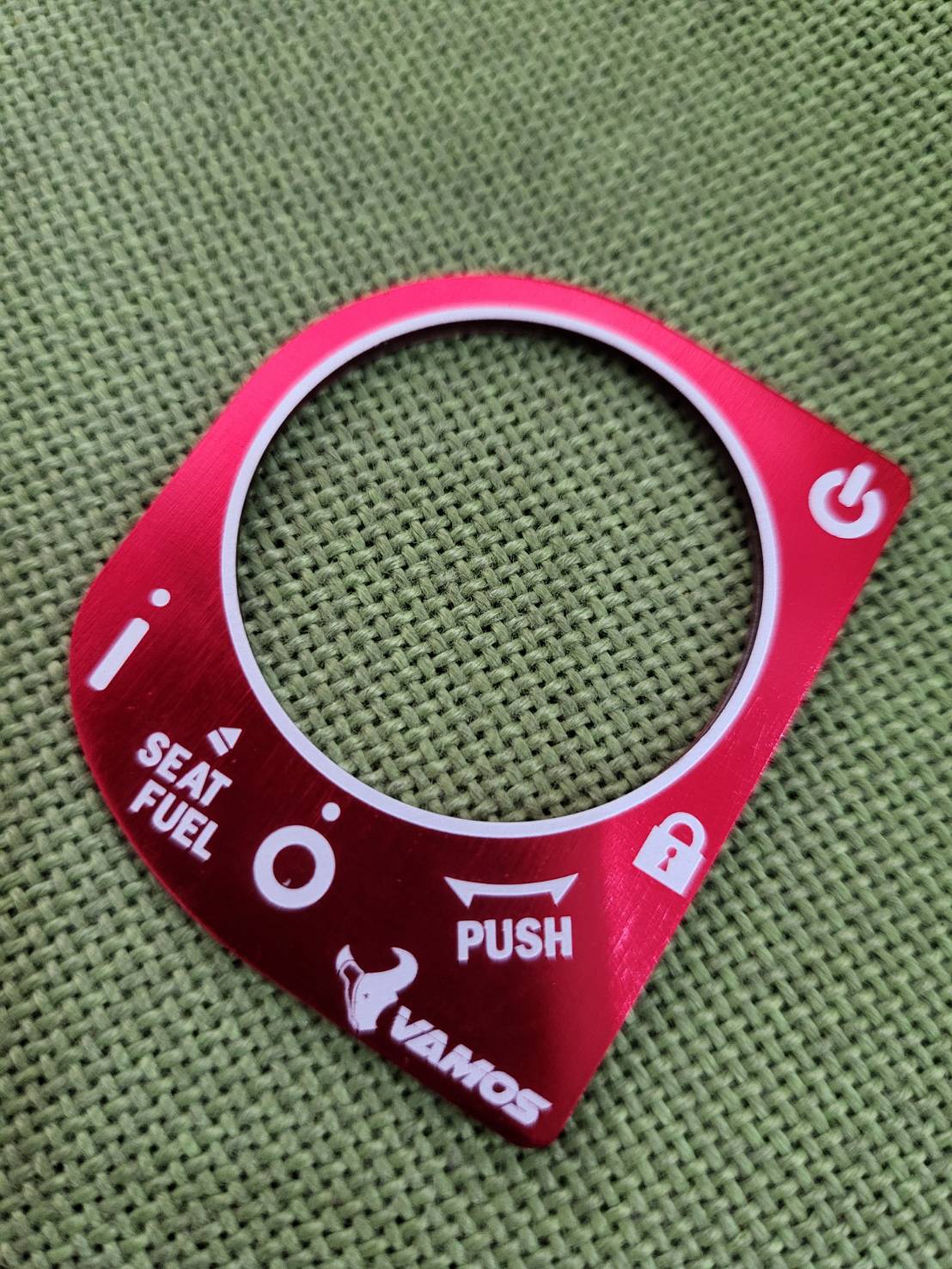 ครอบกุญเเจ VAMOS FORZA 300-350มี 2 แบบ - อลูมิเนียม 140.ไทเทเนียมแท้210