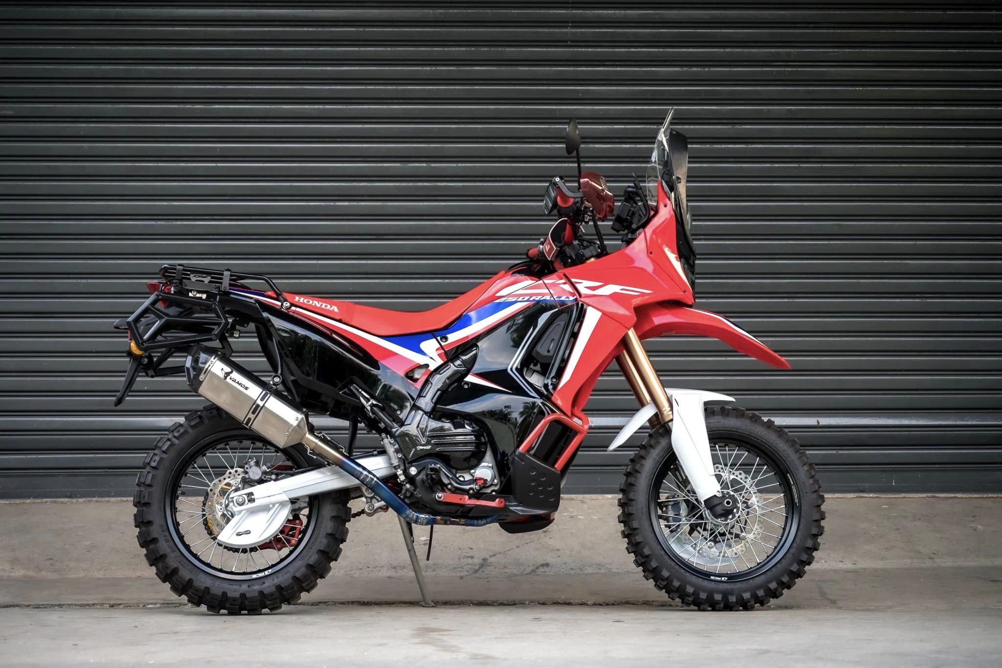แร็คข้าง(ต้องมีแร็คท้ายก่อน) 3500฿ motozaaa CRF300L / CRF300Rally