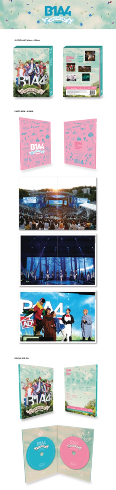 [PRE-ORDER] B1A4 - 2015 B1A4 ADVENTURE (2DVD)