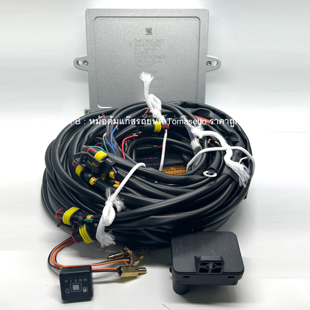 ชุดแก๊ส OMVL 6 สูบ (ไม่มีหม้อต้ม /ไม่มีรางหัวฉีด) พร้อม แผ่นโปรแกรม