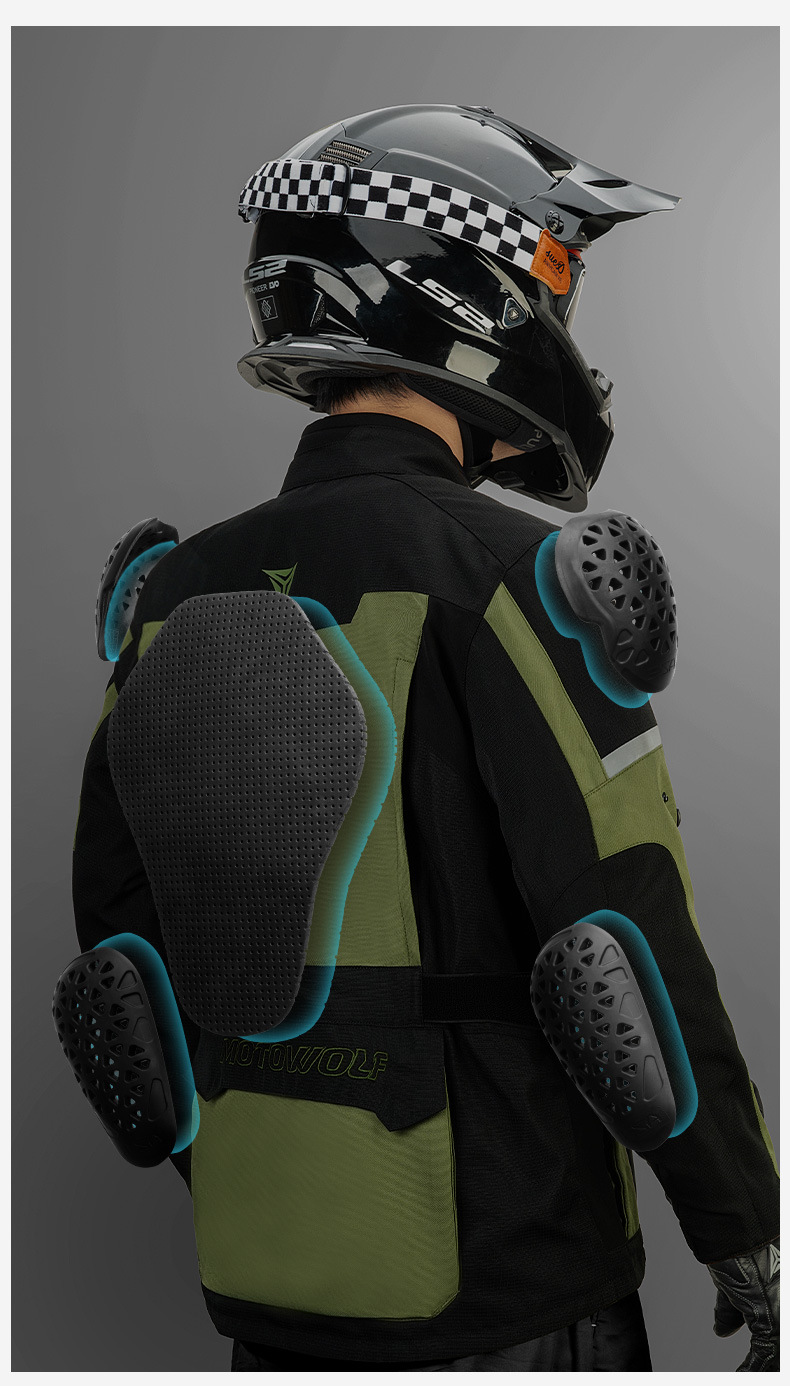 เสื้อการ์ดกันน้ำได้ MOTOWOLF JM3