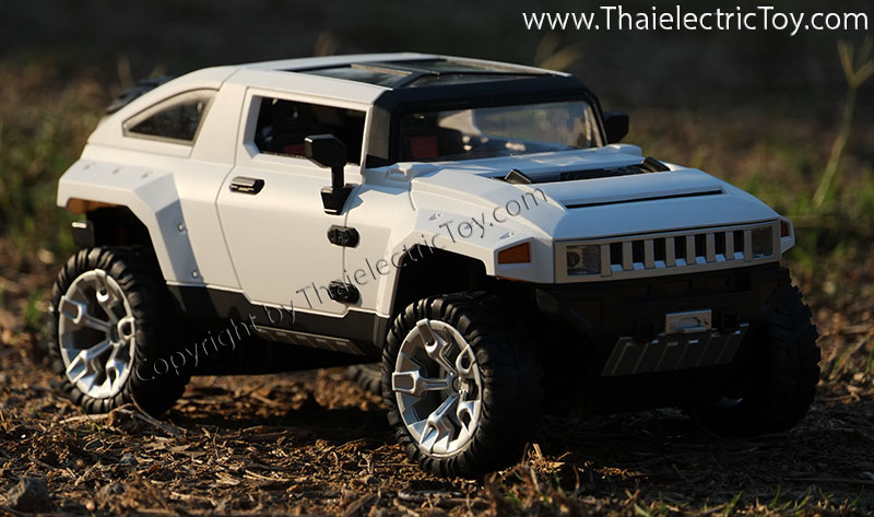 รถ HUMMER DRIVE SPY (สีขาว) บังคับสมาร์ทโฟน iOS และ Android ติดกล้องสอดแนม (มีคลิปให้ชม)
