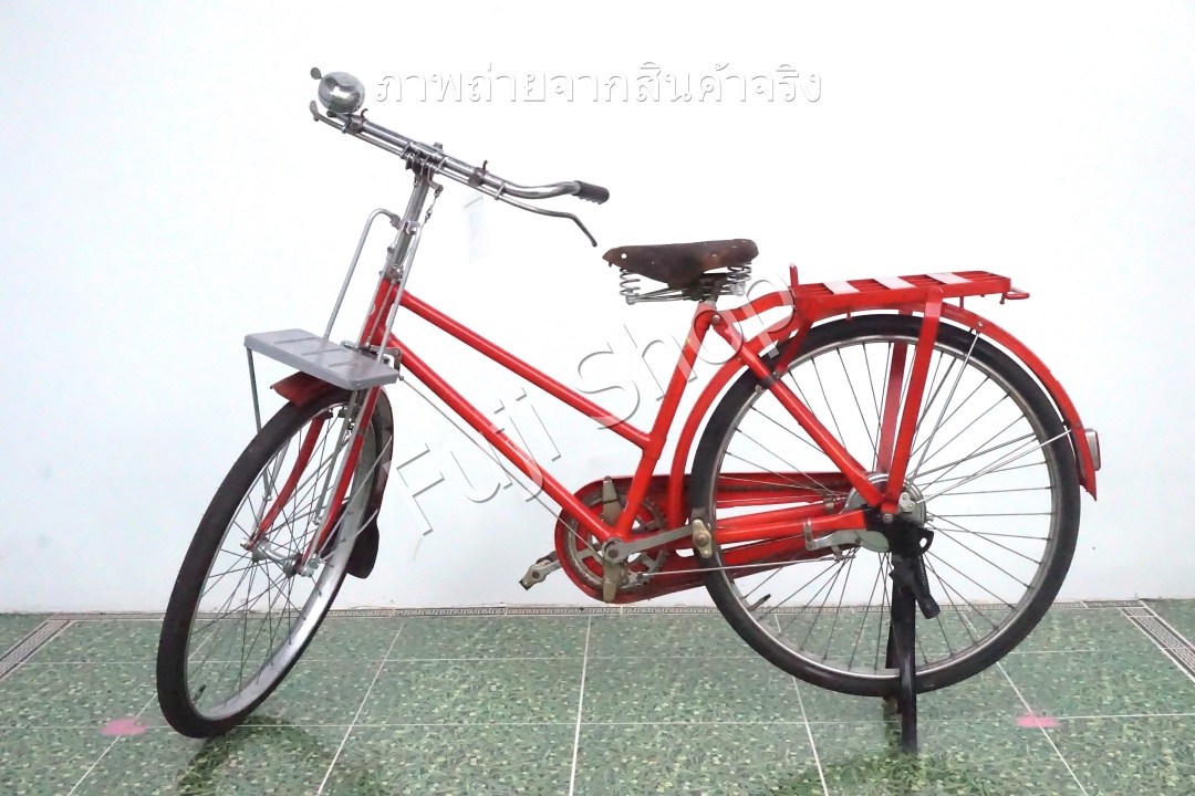 จักรยานไปรษณีย์ญี่ปุ่น - ล้อ 26 นิ้ว - ไม่มีเกียร์ - สีส้ม [จักรยานมือสอง]