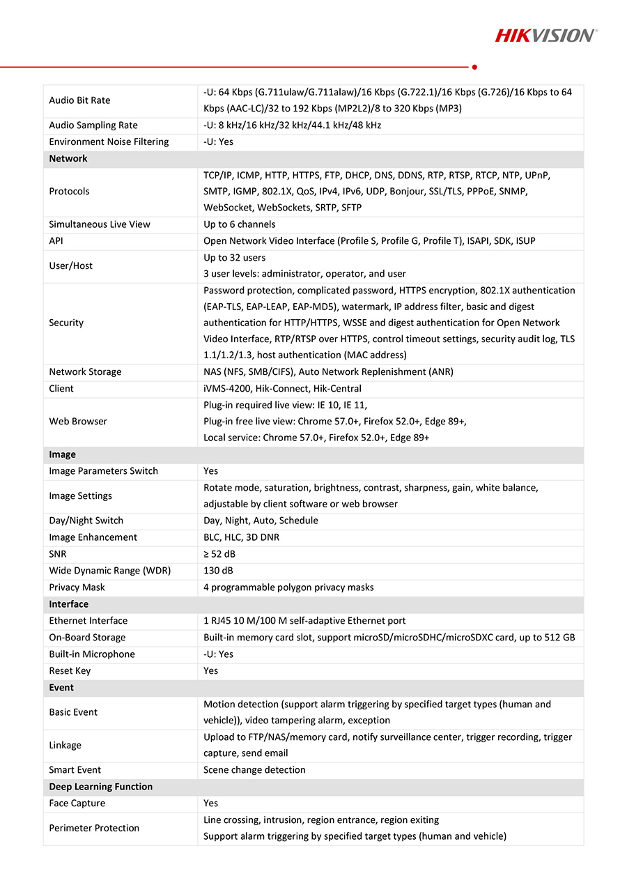 HIKVISION DS-2CD2047G2H-LIU (2.8mm.) กล้องวงจรปิดระบบ IP 4 ล้านพิกเซล Smart Hybrid Light มีไมค์ในตัว ติดตั้งย้อนแสงได้ BY BILLIONAIRE SECURETECH DS-2CD2047G2H-LIU (2.8mm.)