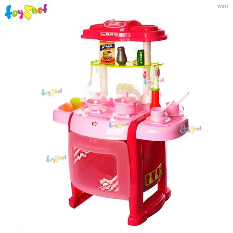 Toyznet ส่งฟรี ชุดโต๊ะครัว เตาแก๊ส-เตาอบ Intelligent Ambry (36 ชิ้น) รุ่น W017