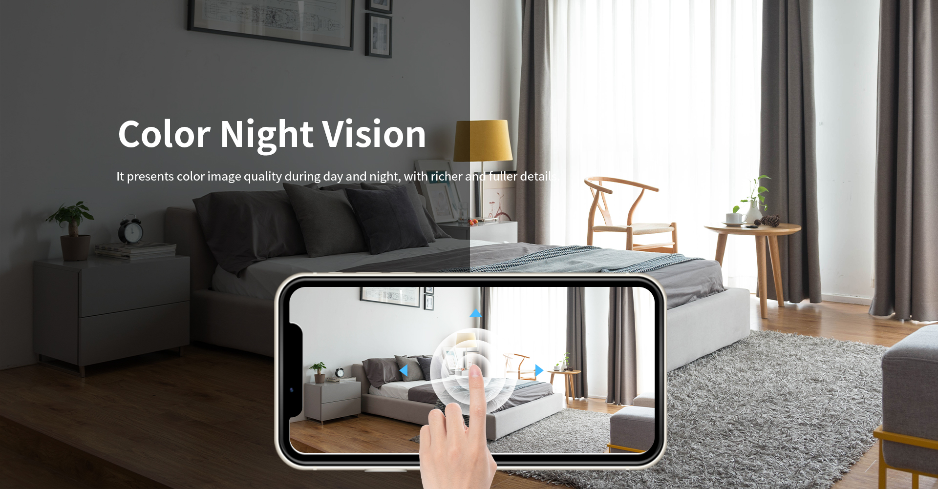 Vstarcam C996 กล้องวงจรปิดระบบ IP WIFI 2 MP Color Night Vision มีไมค์และลำโพงในตัว BY BILLIONAIRE SECURETECH C996