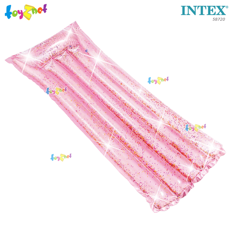 Intex Pink Glitter Mat 1.70x0.53x0.15 m no.58720