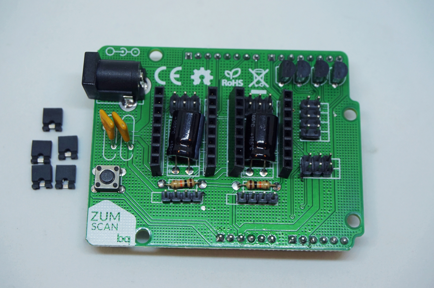 3D Scanner shield for UNO