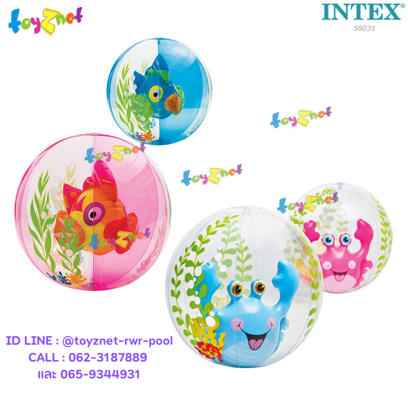 Intex Aquarium Beach Ball 24in (61 cm) no. 58031