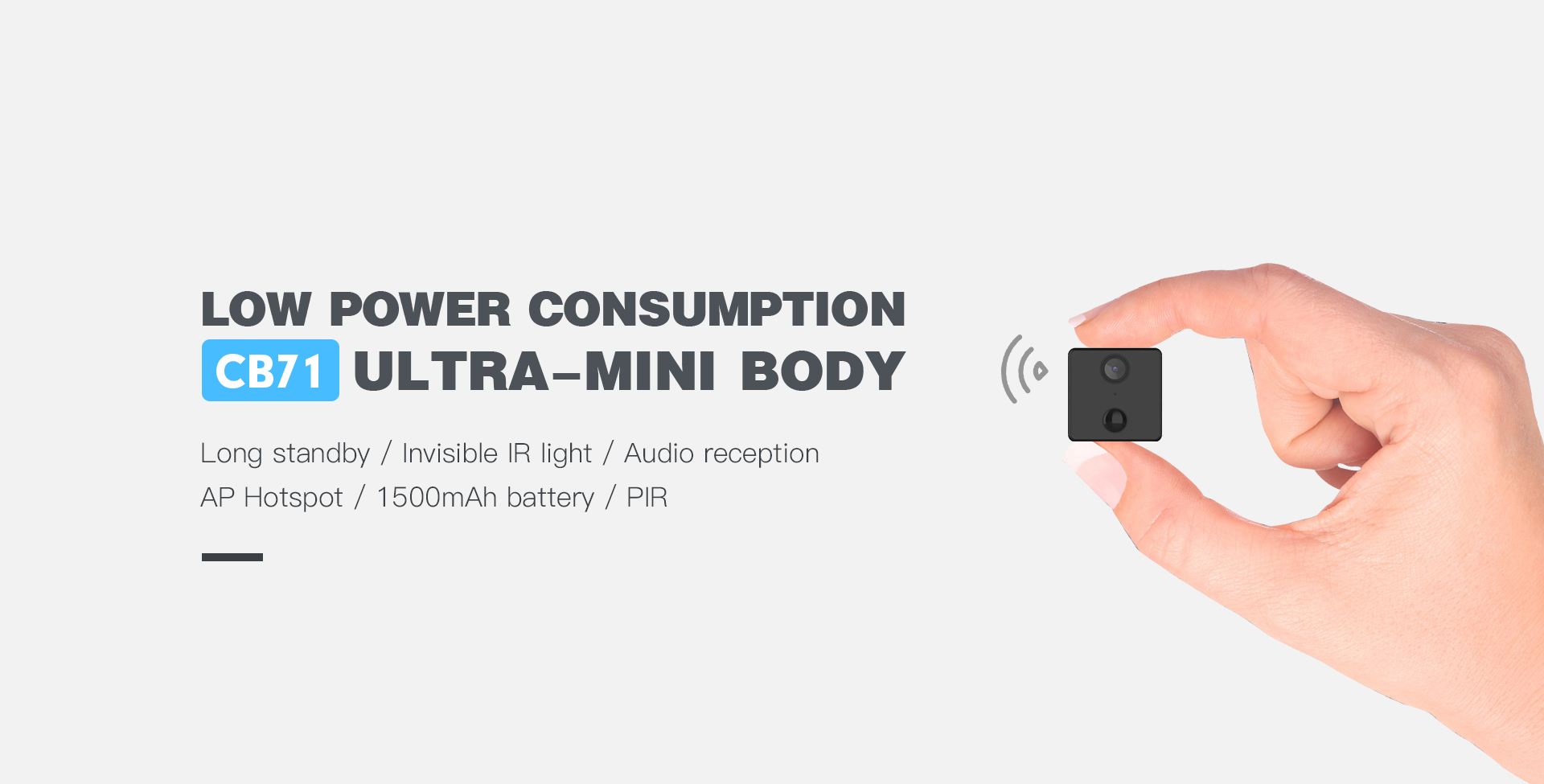 Vstarcam CB71 กล้องวงจรปิดระบบ IP WIFI 2 MP Color Night Vision มี BATTERY 1500mAh ในตัวสำหรับใช้ขณะไฟดับ มีไมค์ในตัว BY BILLIONAIRE SECURETECH CB71