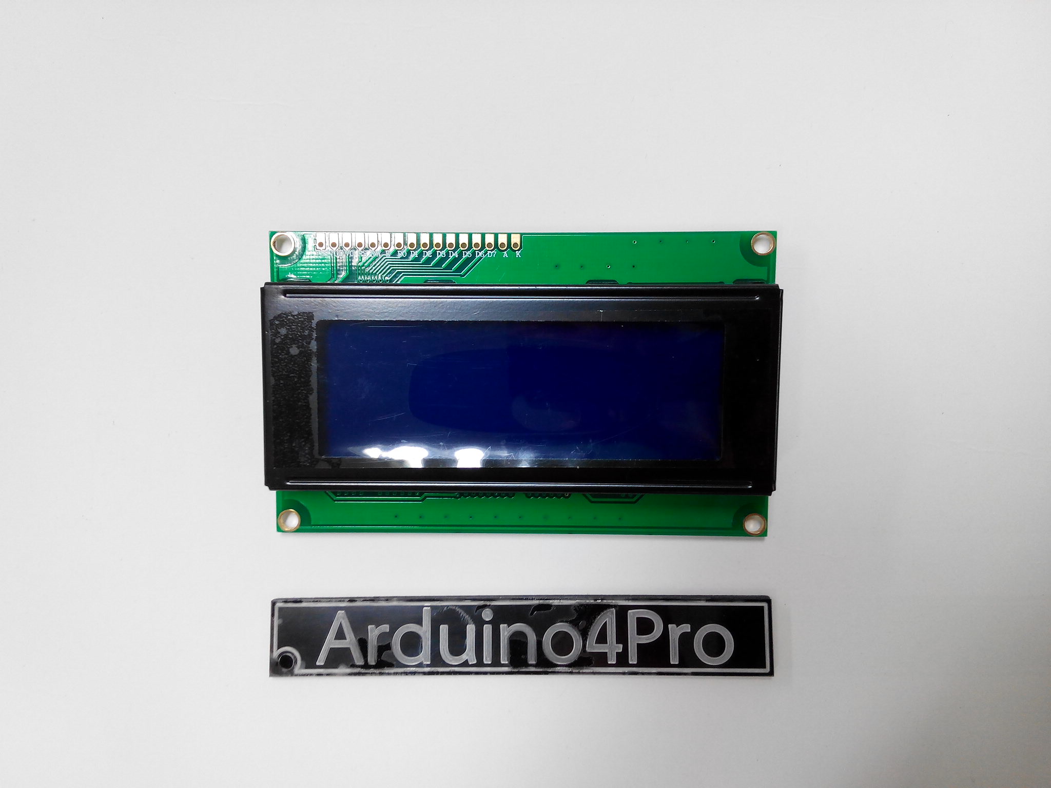 LCD 20X4 ขนาด 20 ตัวอักษร 4 แถว 5V Blue screen with backlight