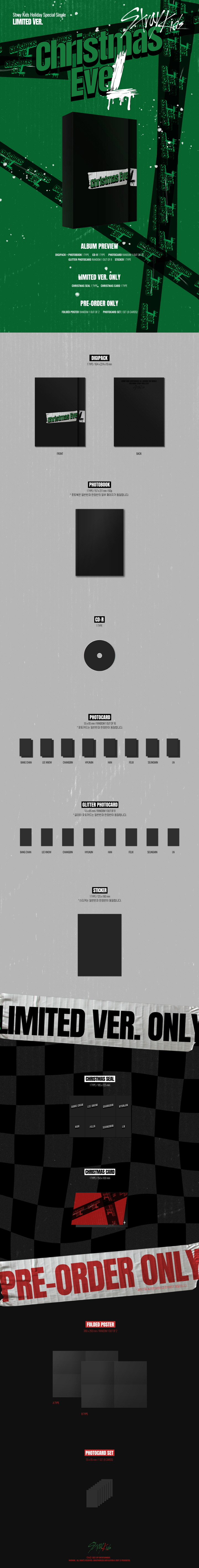 [PRE-ORDER] Stray Kids - Holiday Special Single "Christmas EveL" (Limited Edition)