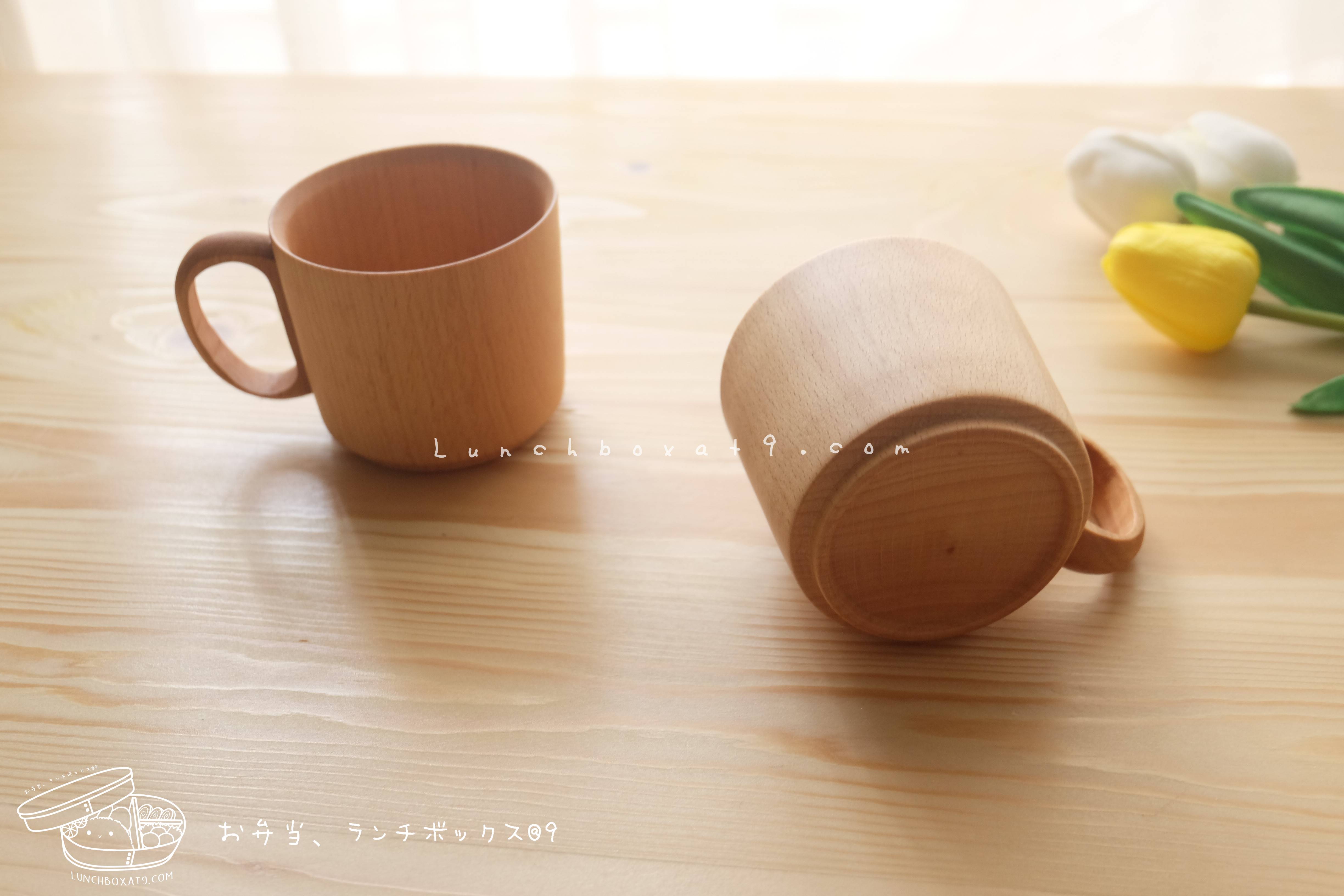 Japanese Wood Cup - แก้วไม้ ถ้วยไม้ญี่ปุ่น