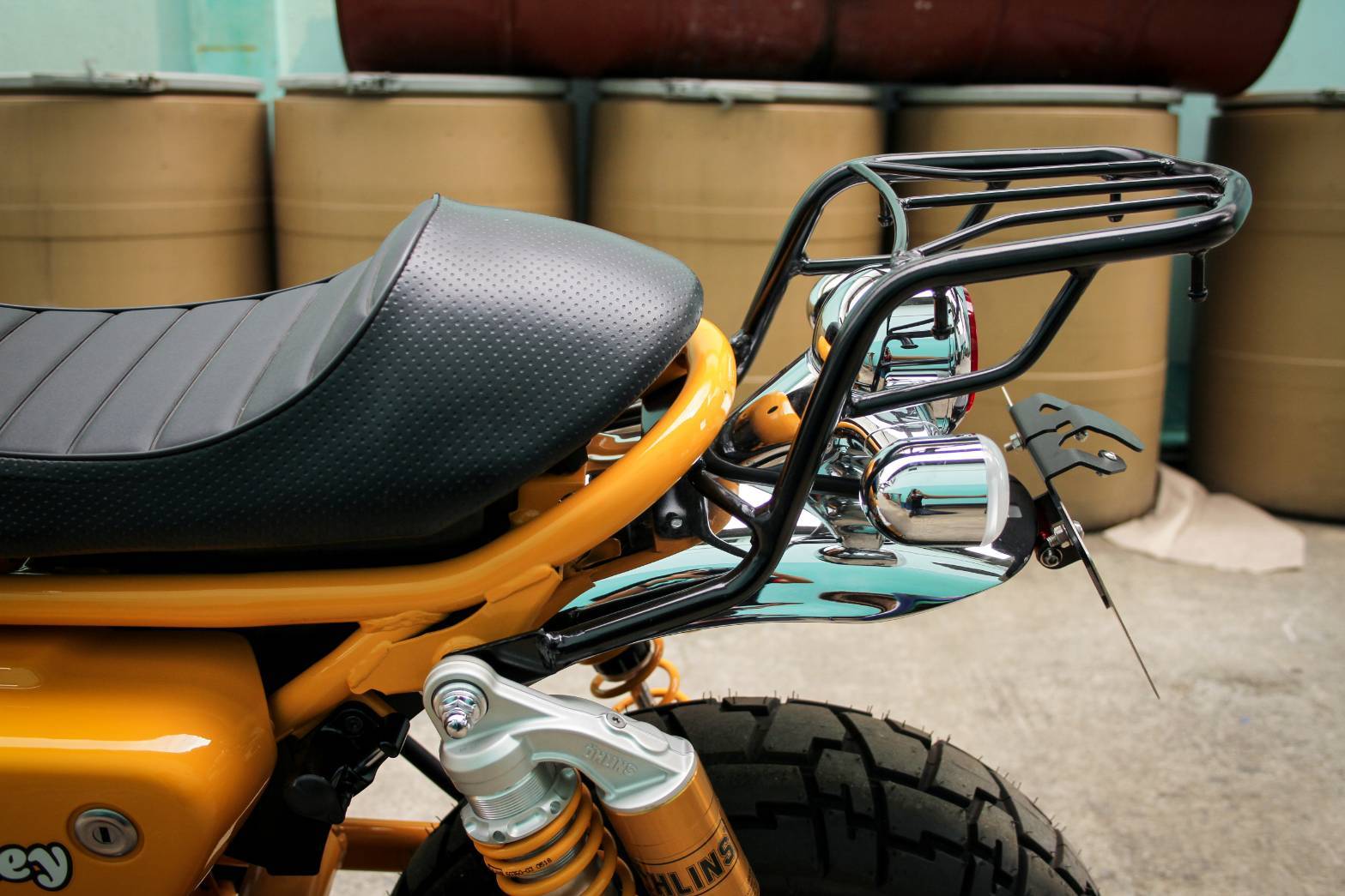 ตะแกรงแร็คหลังใส่กล่อง HONDA MONKEY ราคา950