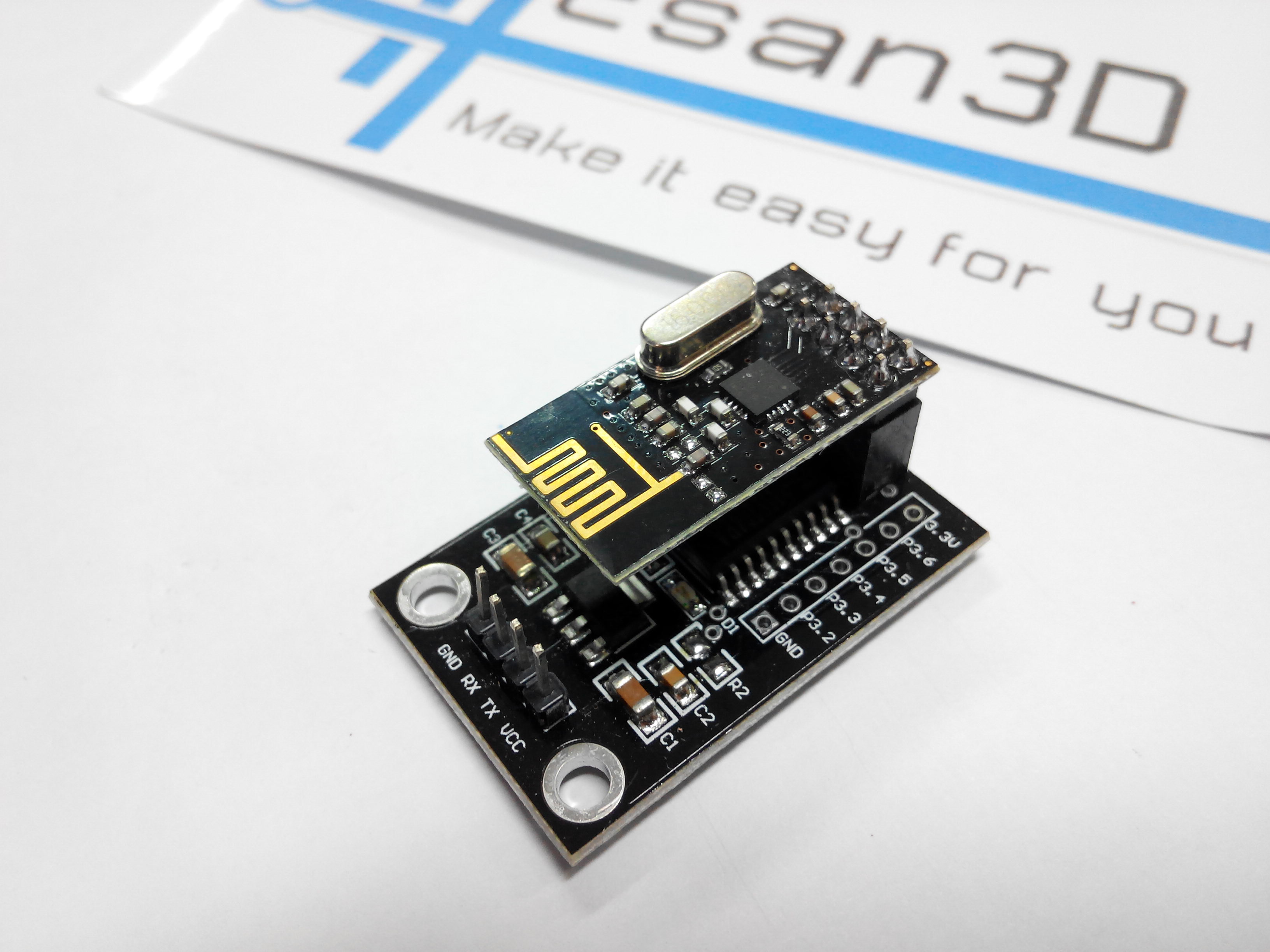 STC15F204 + nRF24L01 wireless