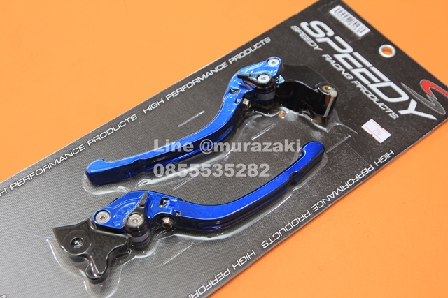 มือเบรค-ครัช ปรับ6ระดับ พับได้ SPEEDY M-SLAZ NEW R15 ราคา750
