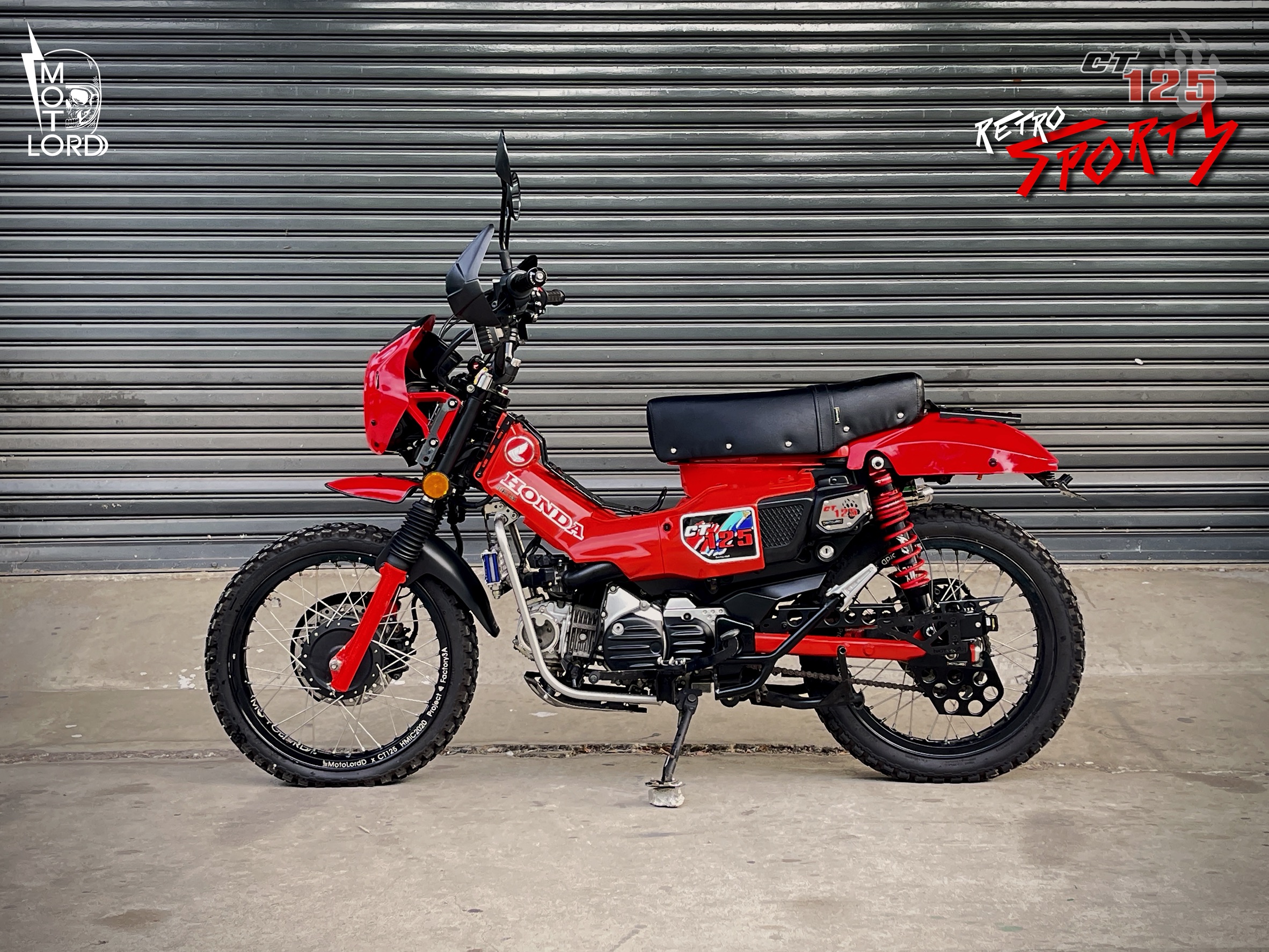 MotolordD CT125 Retro Sporty #murazakishop #ท้ายการไฟฟ้า