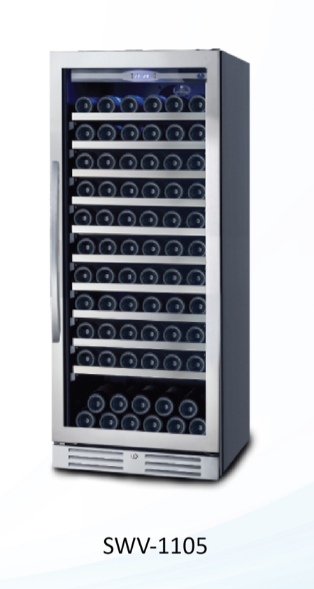 ตู้แช่ไวน์ 110 ขวด Sanden intercool SWV-1105