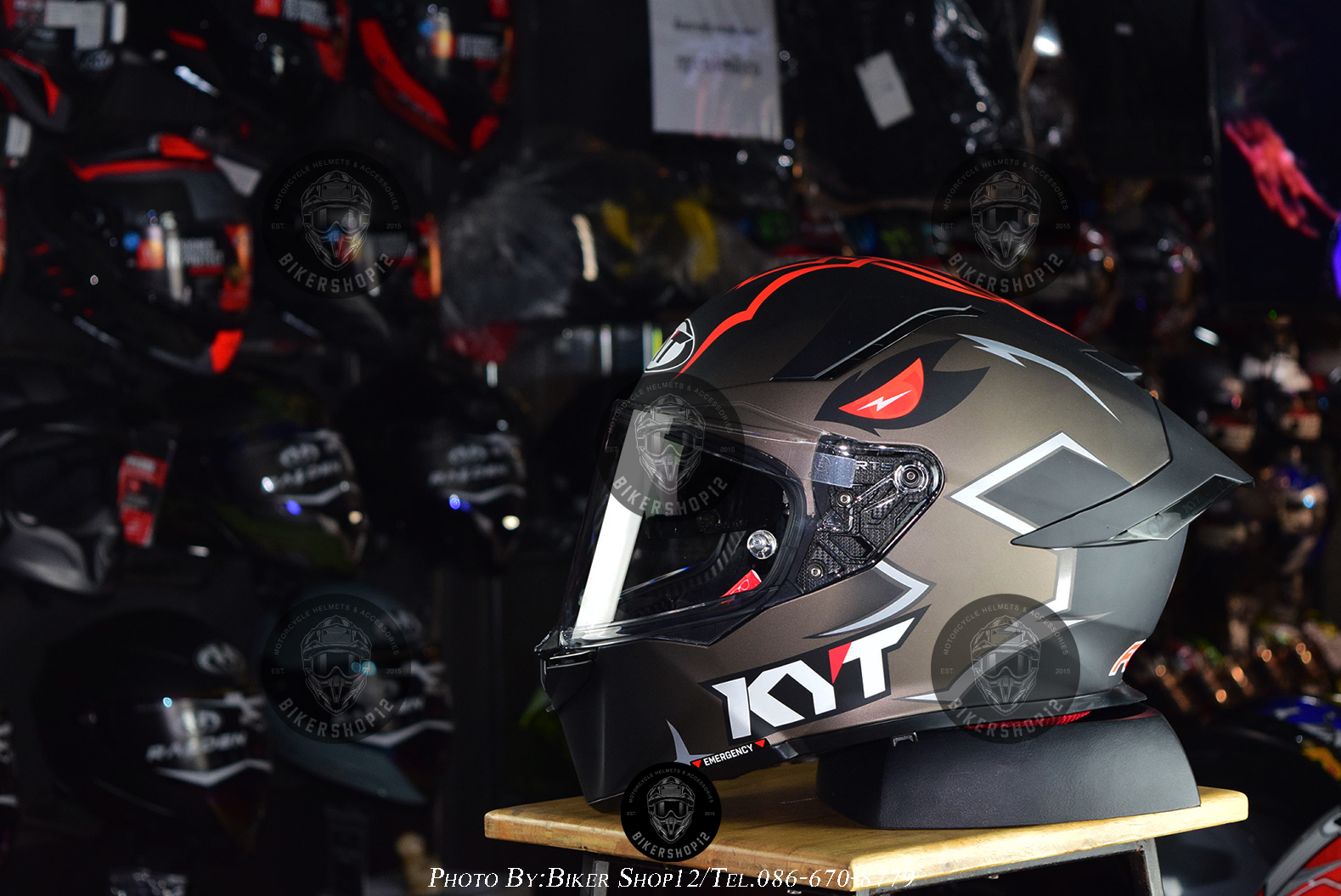 หมวกกันน็อคKYT รุ่น R2R PRO FURY 29