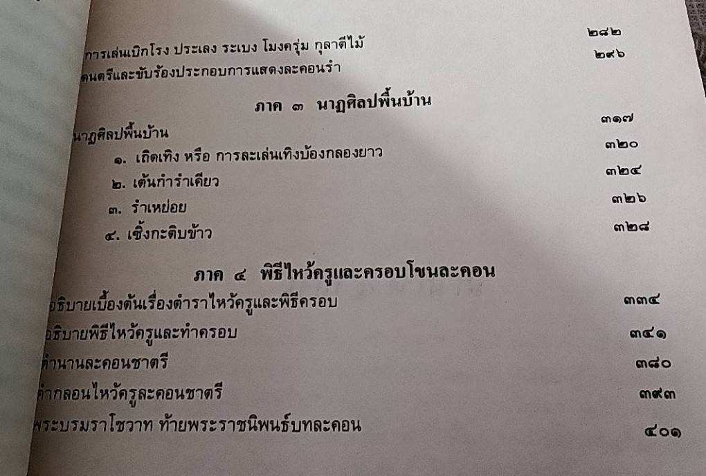 ศิลปละคอนรำ หรือคู่มือนาฏศิลปไทย
