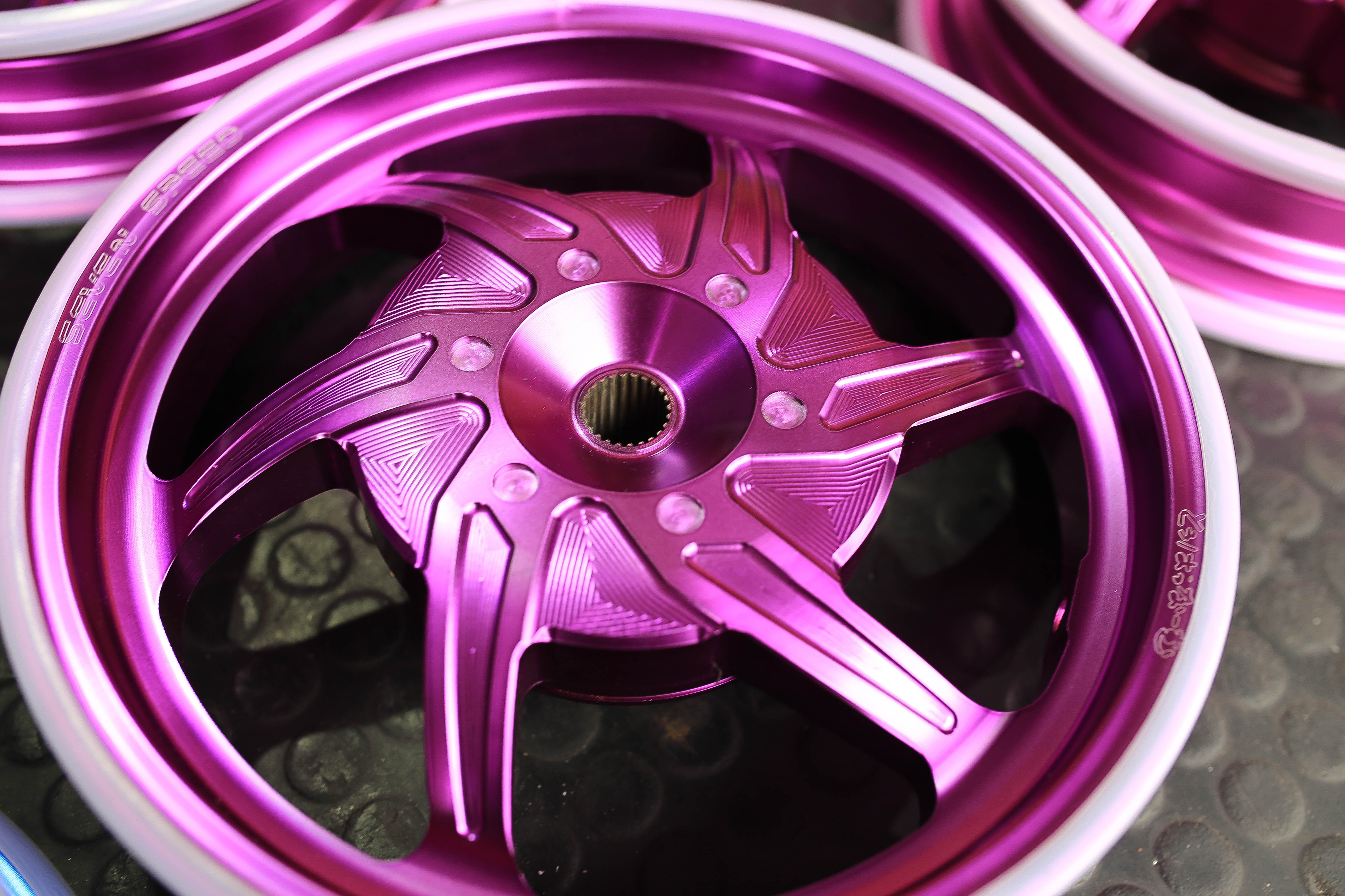 ล้อแม็ก Cnc Seven speed ตรงรุ่น Honda Giorno+