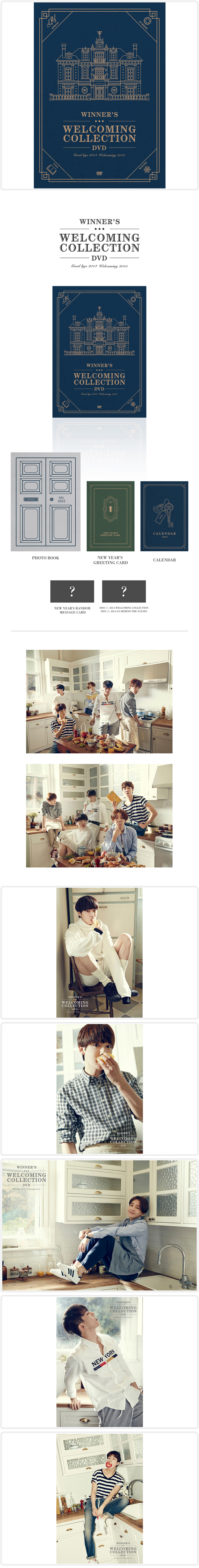 [PRE-ORDER] WINNER - WINNER'S WELCOMING COLLECTION "GOODBYE 2014 X WELCOMING 2015"