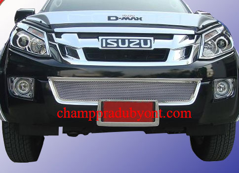 ครอบช่องลมล่างโครเมี่ยม ISUZU ALL NEW D-MAX 11-15 (V.2)