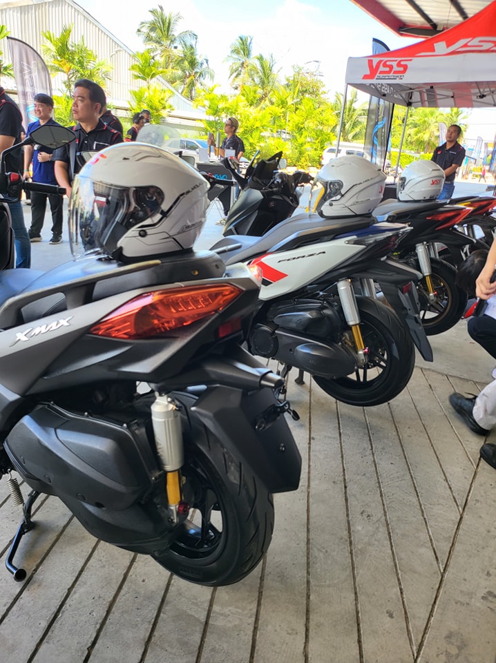 YSS AIR SUSPENSION โช็คถุงลม พร้อมติดตั้ง XMAX300 ราคา18900