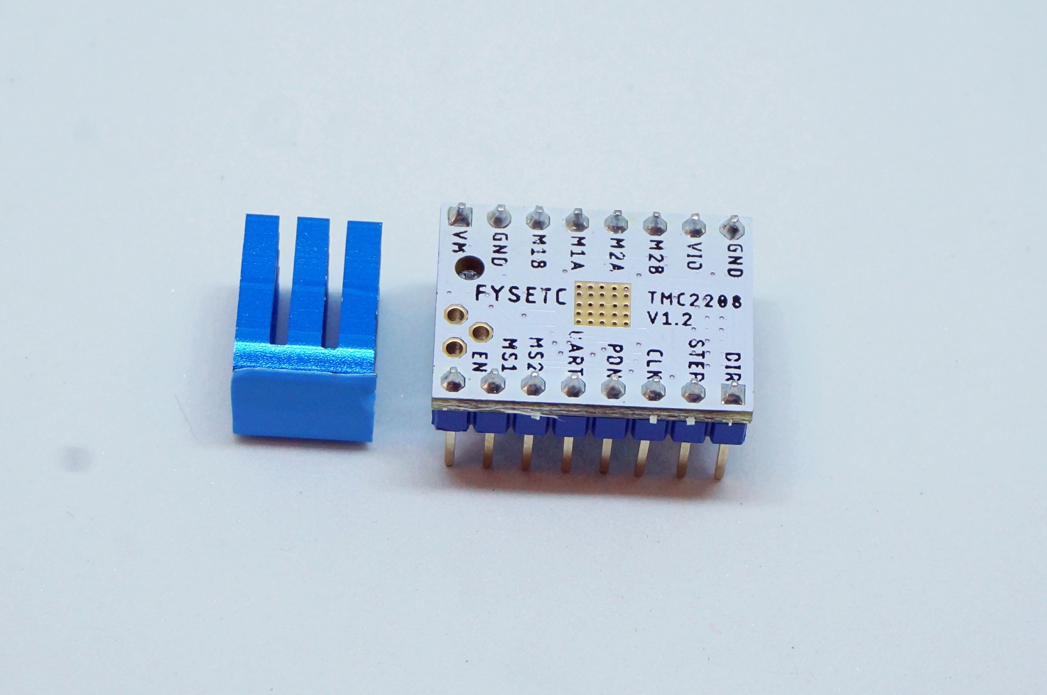 TMC2208 Stepper Motor Driver with heatsink