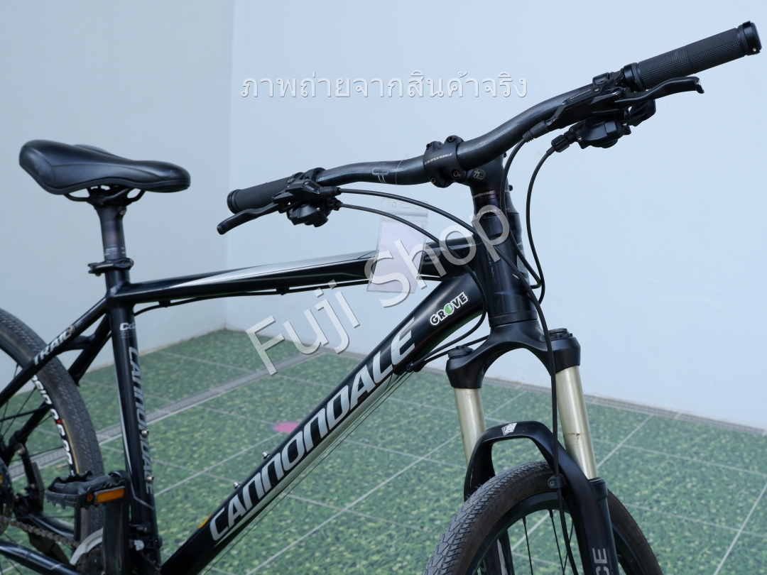 จักรยานเสือภูเขาญี่ปุ่น - ล้อ 26 นิ้ว - มีเกียร์ - อลูมิเนียม - มีโช๊ค - Disc Brake - Cannondale SL3 - สีดำ [จักรยานมือสอง]