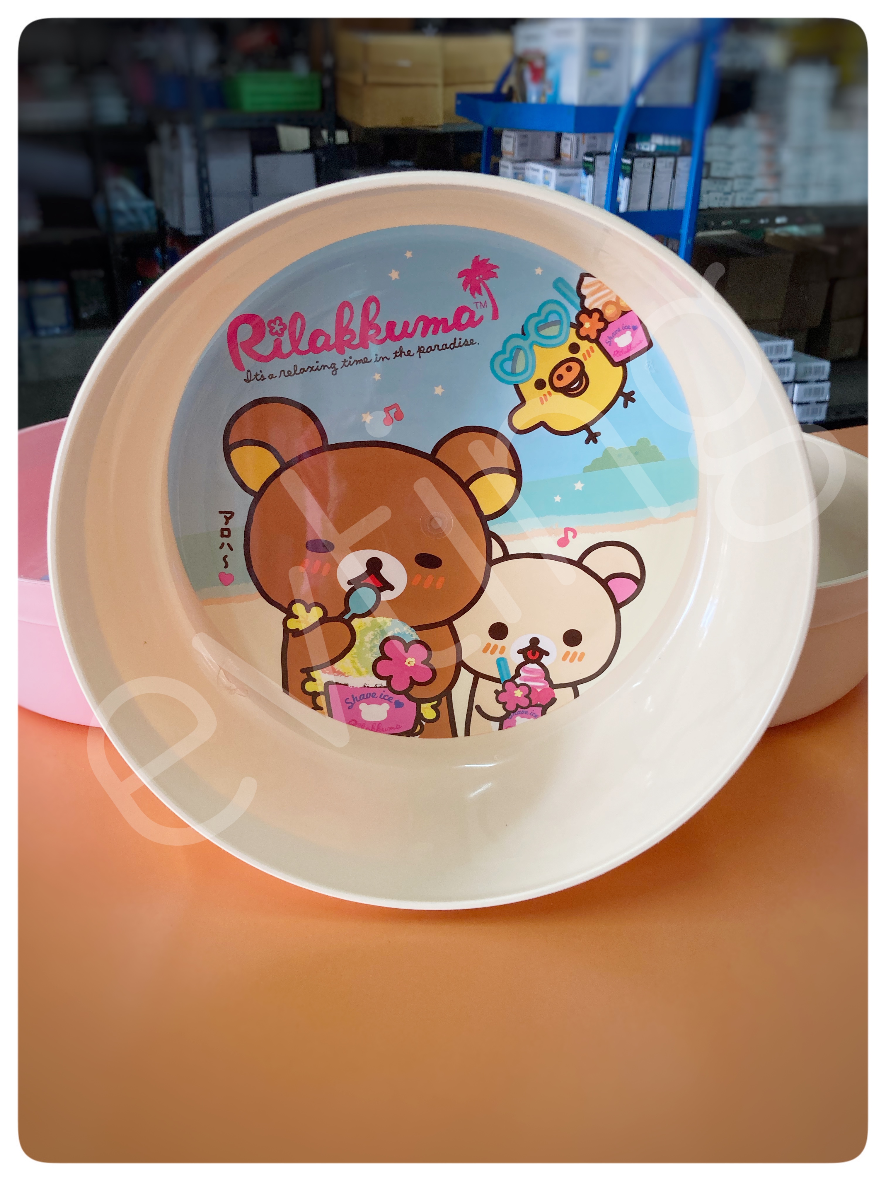 ขันน้ำ 22 ซม. ลาย Rilakkuma (TTI)
