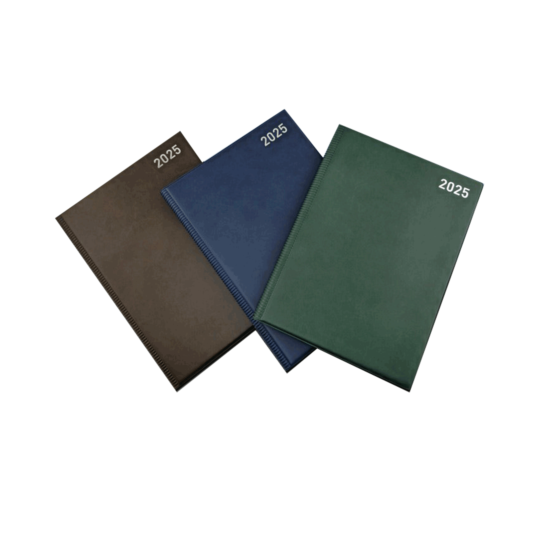 สมุดไดอารี 2025 Diary 2025 ซิลเวอร์พิน Silverpins NO.DX502 ขนาด 190x260 มม. B5 จำนวน 1 เล่ม (คละสี)