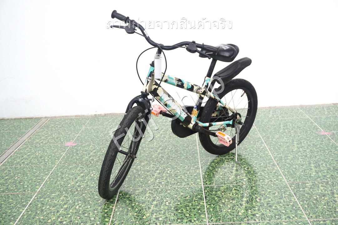 จักรยานเด็กญี่ปุ่น - ล้อ 18 นิ้ว - ไม่มีเกียร์ - Hummer - สีเขียว [จักรยานมือสอง]