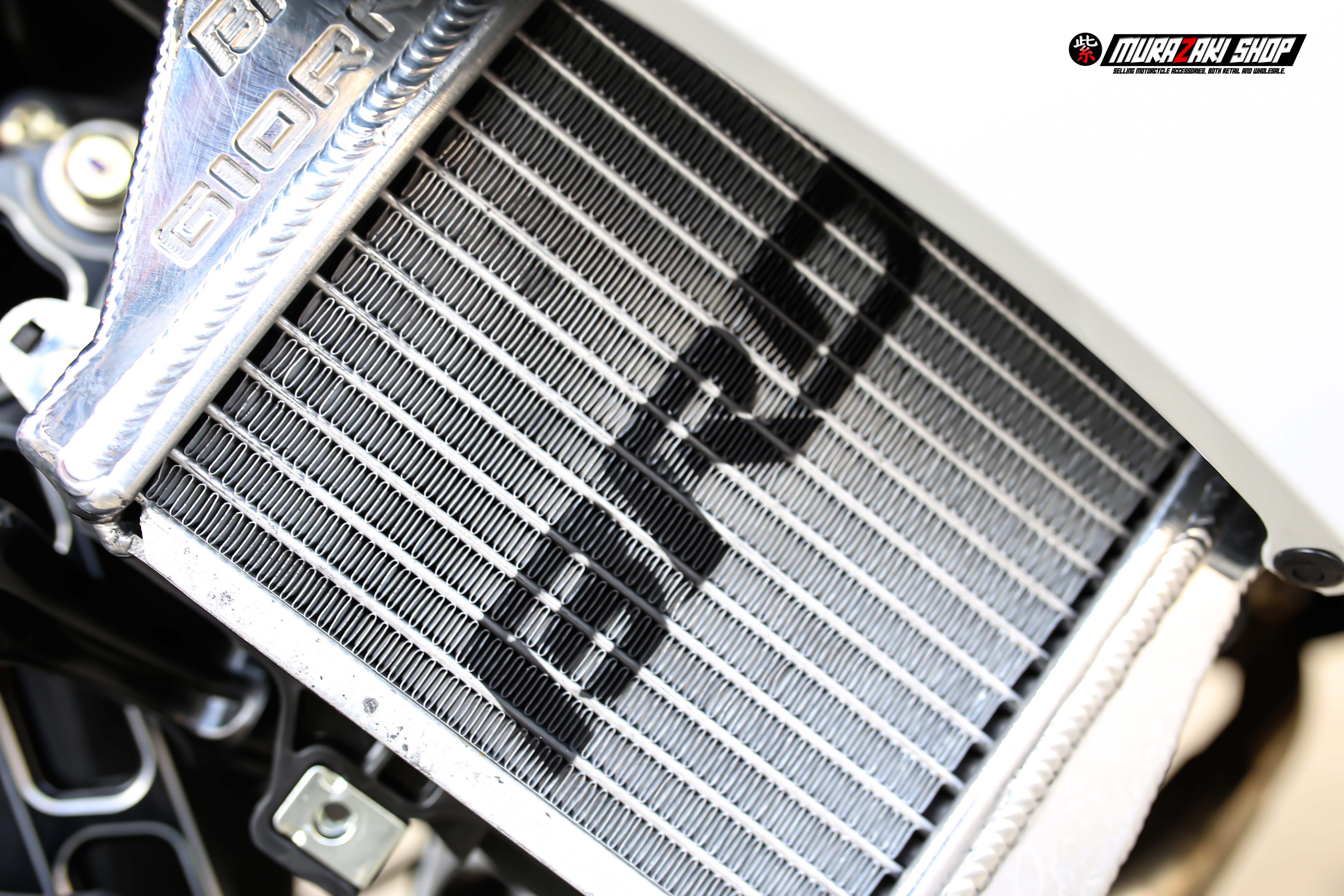 หม้อน้ำอลูมิเนียม BRD รุ่น GIORNO สีเงิน/สีดำ