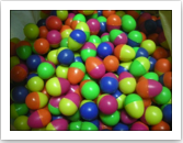 ลูกไข่พลาสติกคละสี ขนาดเล็ก