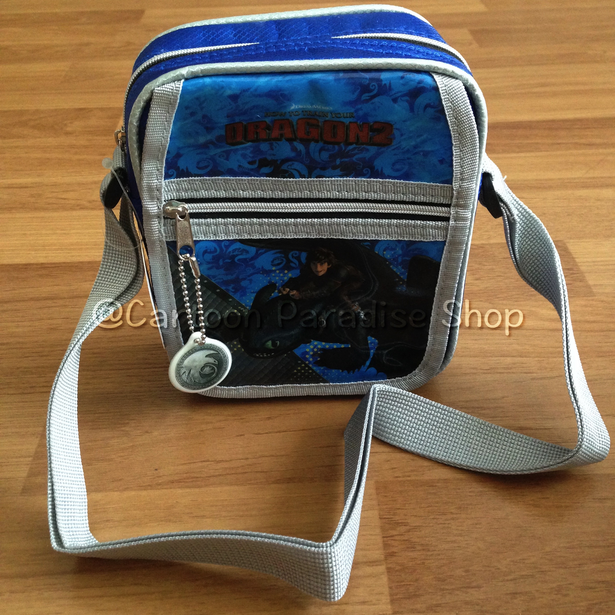 กระเป๋าสะพายข้าง กระเป๋าคล้องคอ 6.5 นิ้ว Disney How to Train Your Dragon Shoulder Bag Sling Bag 6.5 Inches