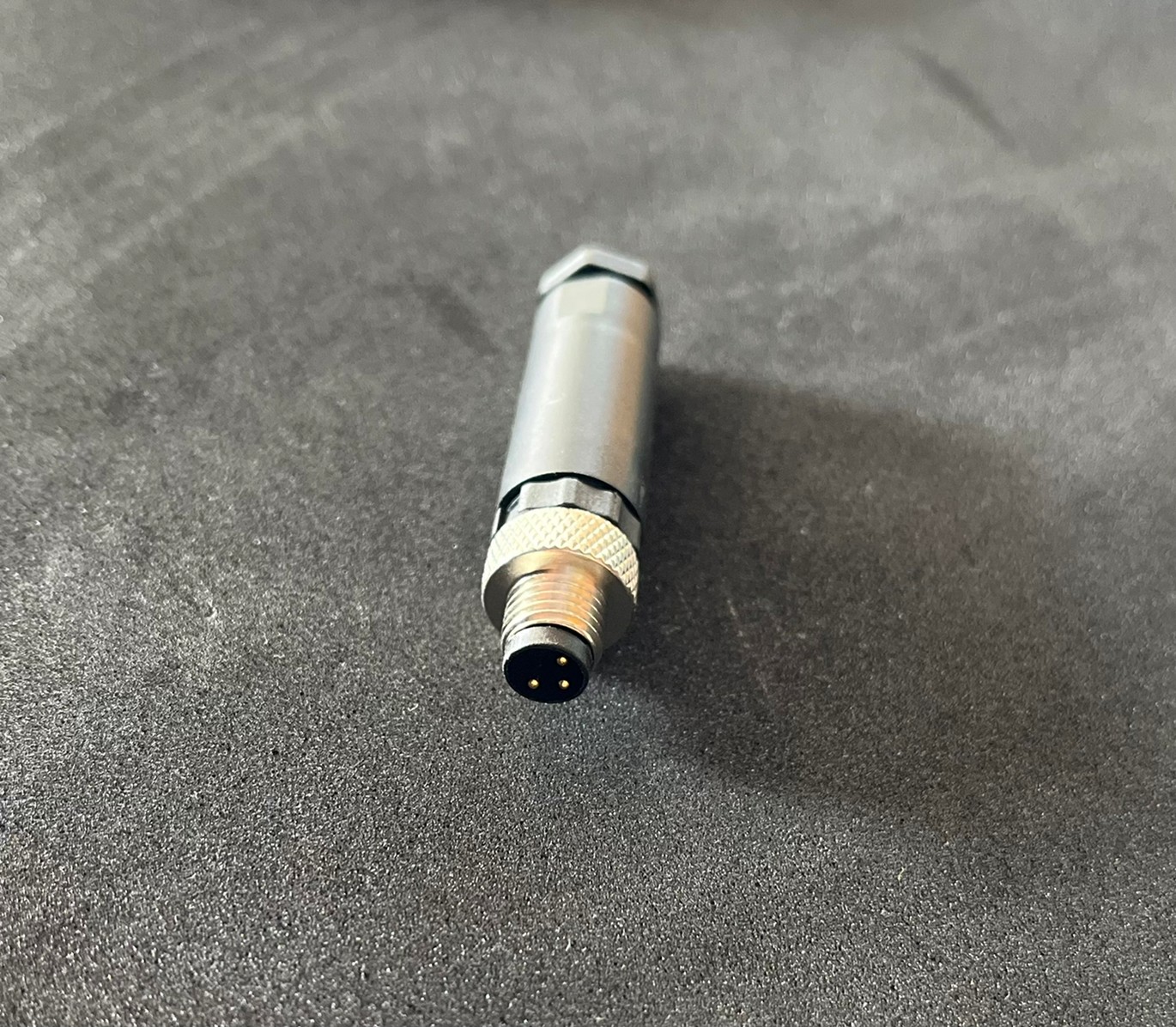 3 pins male M8 cable connector IP67