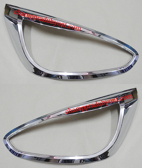 ครอบไฟหน้าโครเมี่ยม MITSUBISHI MIRAGE 12-16