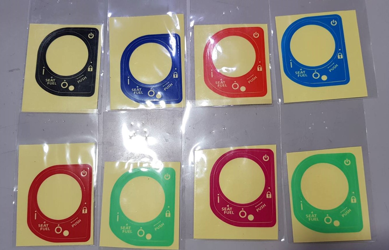 สติกเกอร์กันรอยกุญแจรีโมทเตาแก๊ส PCX FORZA