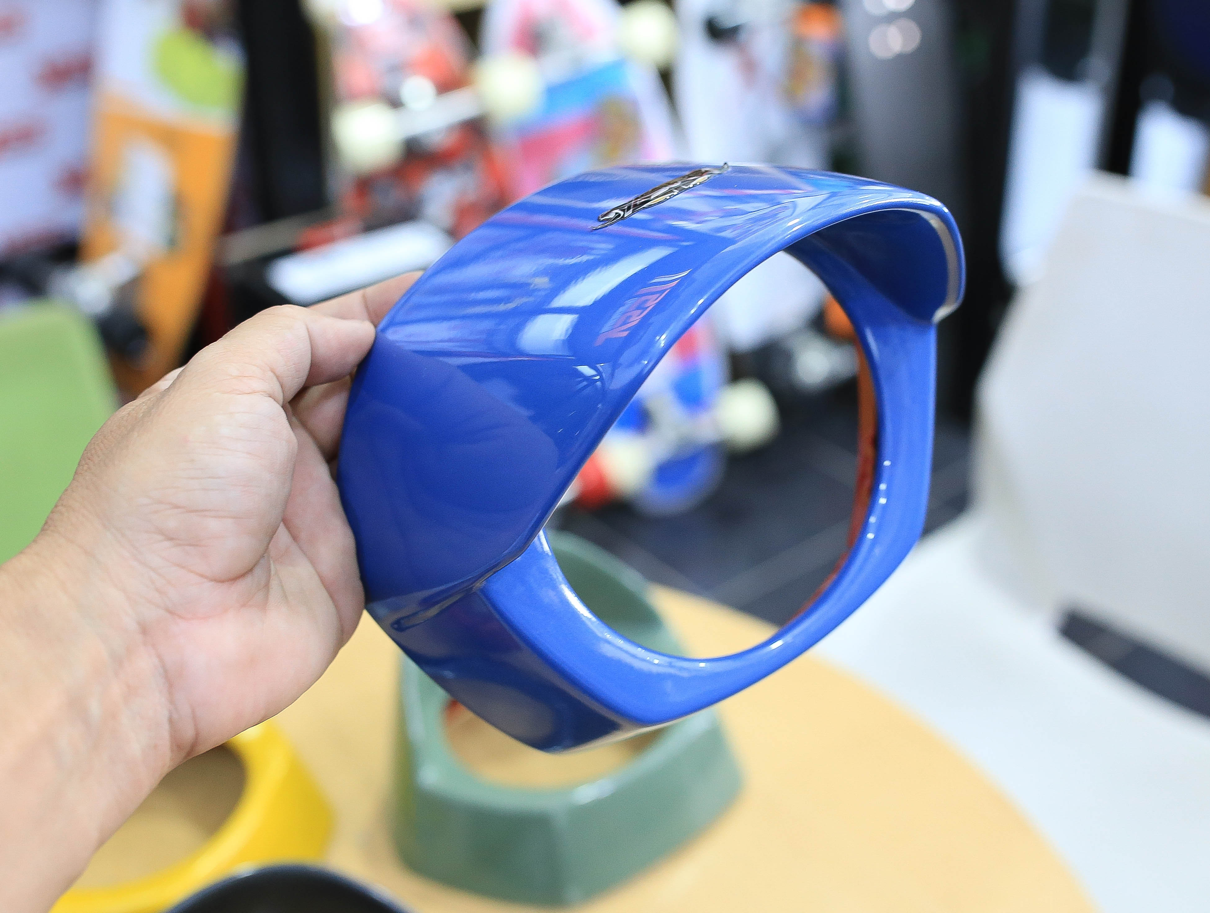 ครอบไฟหน้า Asura Giorno+ (แก๊ปไฟหน้า) สีขาว ดำด้าน ดำเงา ราคา1100