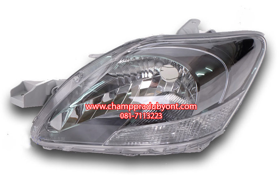 ไฟหน้า TOYOTA VIOS 2007-2012 รมดำ