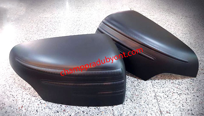 ครอบกระจก FORD RANGER 2015-2018 ดำด้าน (V.2)