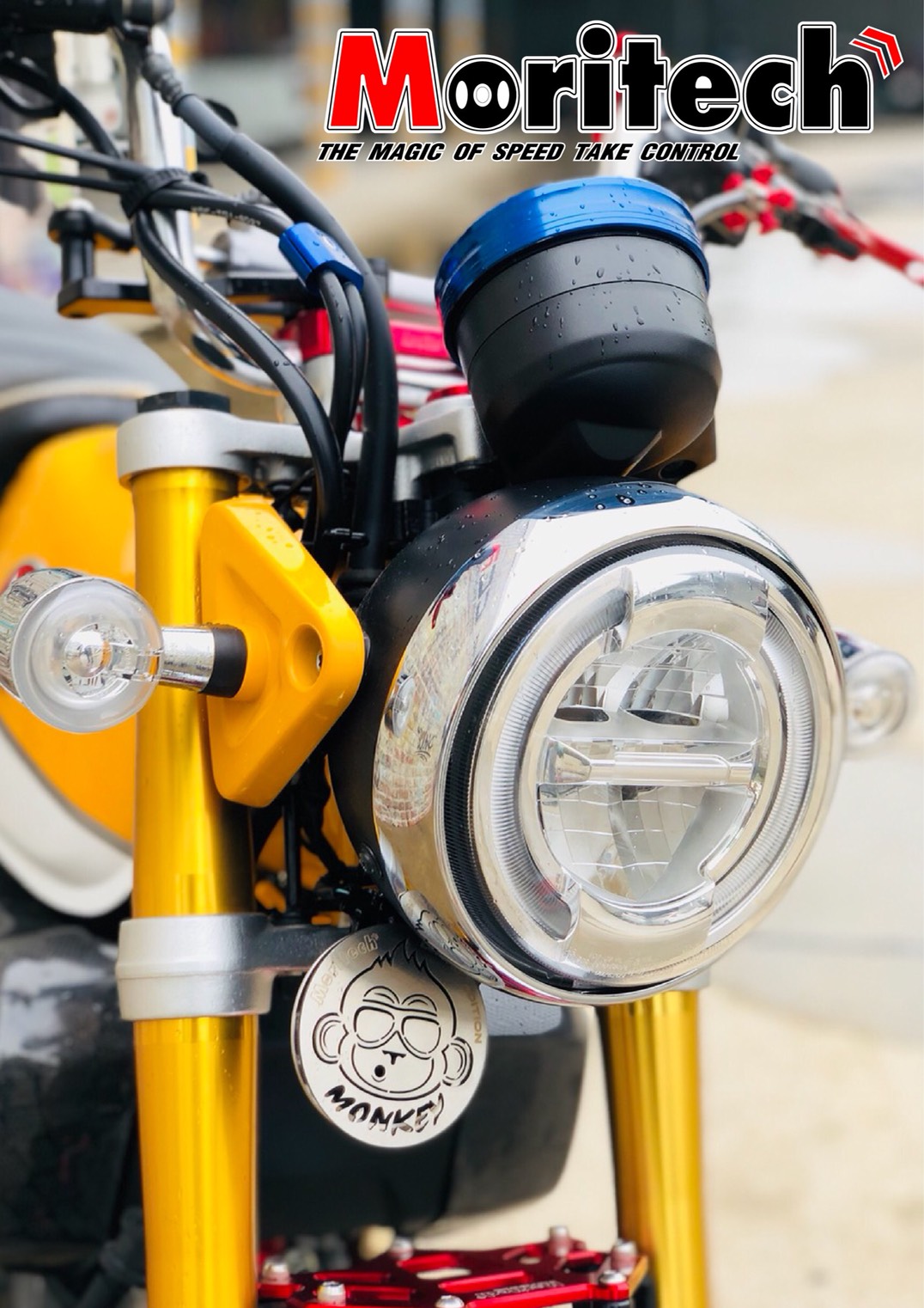 บังแตร MORITECH HONDA MONKEY ราคา550