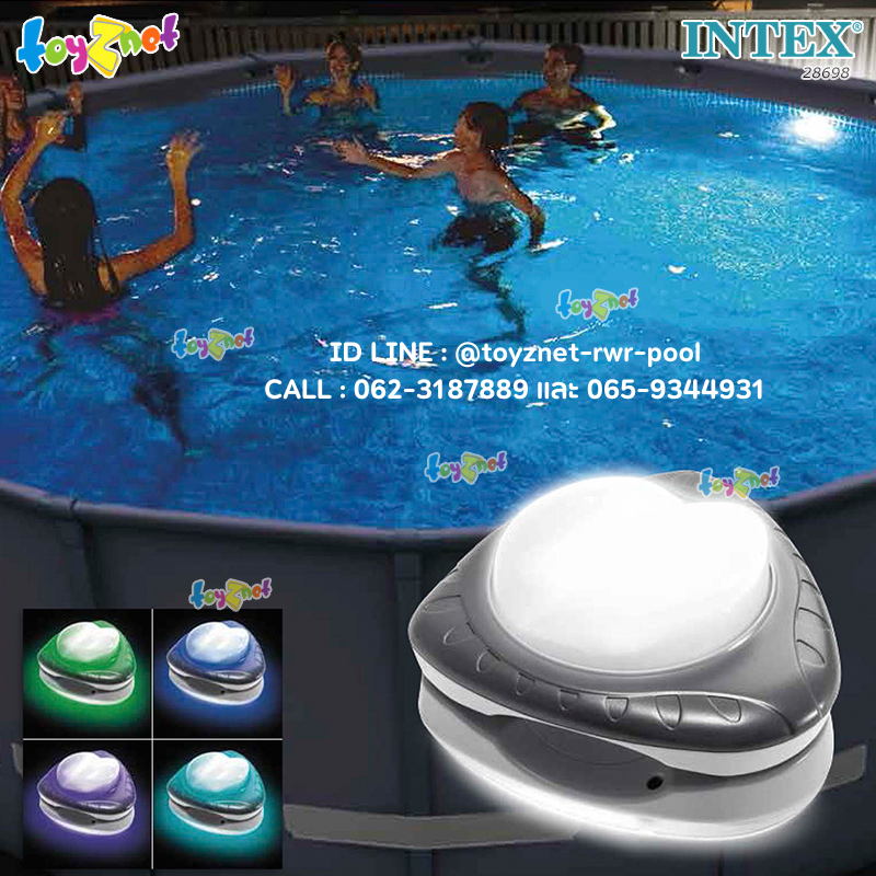 Intex Magnetic LED Pool-Wall Light (Inside & Outside Lights) no.28698