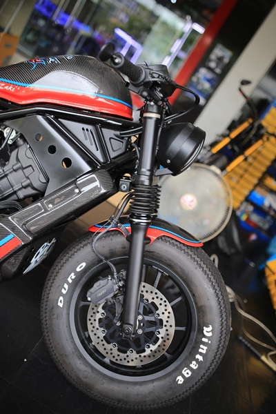 ครอบหัวโช็คงาน CNC HONDA REBEL 300-500 ราคา750