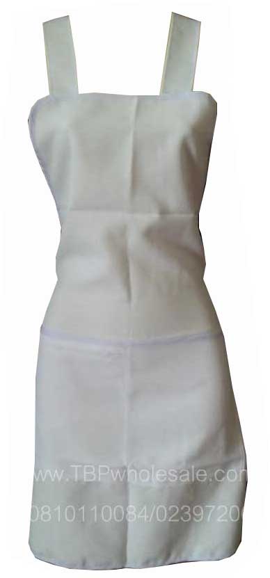 AP-002===ราคาส่ง 45 บาทต่อผืน ขั้นต่ำ 100 ผืน ผ้ากันเปื้อนเนื้อผ้าโซล่อนมีสายคล้องคอ,สายคาดเอว,กระเป๋าสองด้าน(มีหลายสีค่ะ) Tel:081-0110084/02-3972066