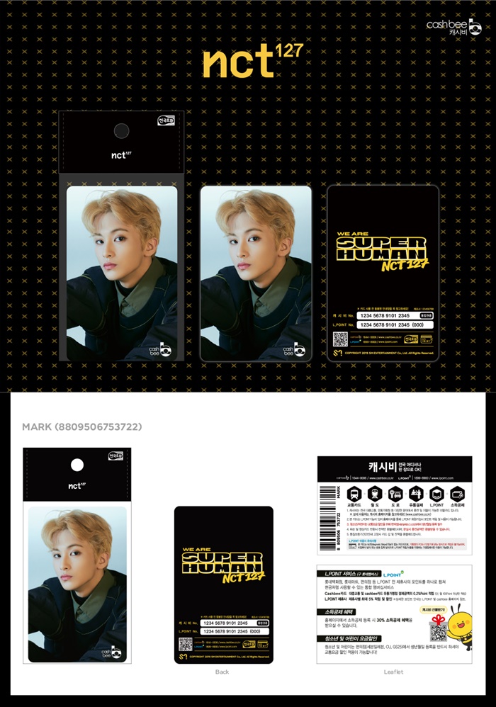 [PRE-ORDER] NCT 127 - Cashbee Transportation Card